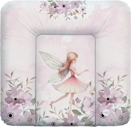 Ceba Baby mekana podloga za previjanje za komodu Basic Meadow Fairy 75 × 72 cm