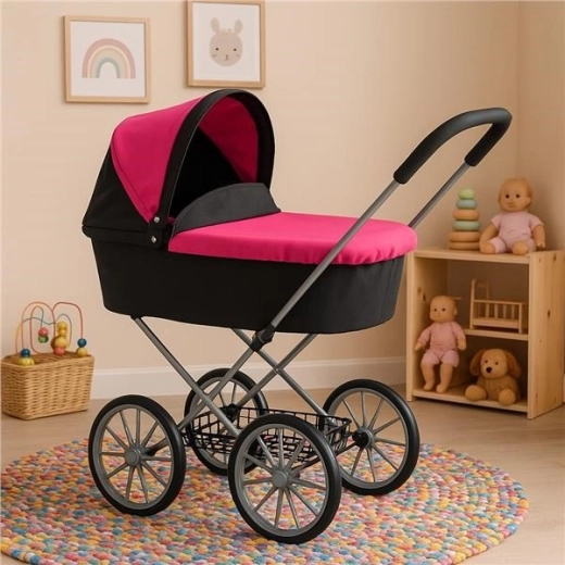 Stabilna konstrukcija i veliki žbičani kotači