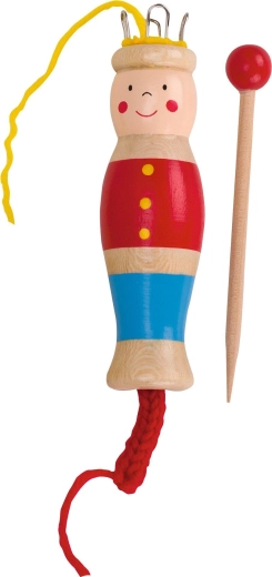 Spool knitting doll (spool knitter) - 1 piece