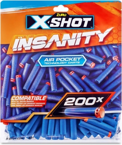 Pjenasti meci X-Shot Insanity 200 kom