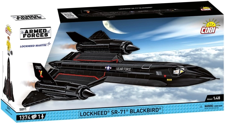 COBI Armed Forces Lockheed SR-71 Blackbird building set 1:48