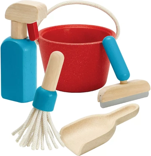 Plan Toys cleaning set for kids