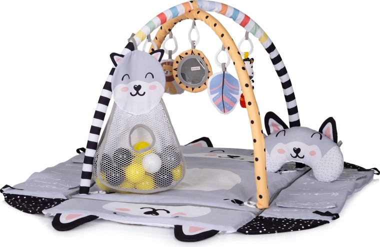 Chipolino podloga za igru s lopticama 2u1 Fun Zone multicolor