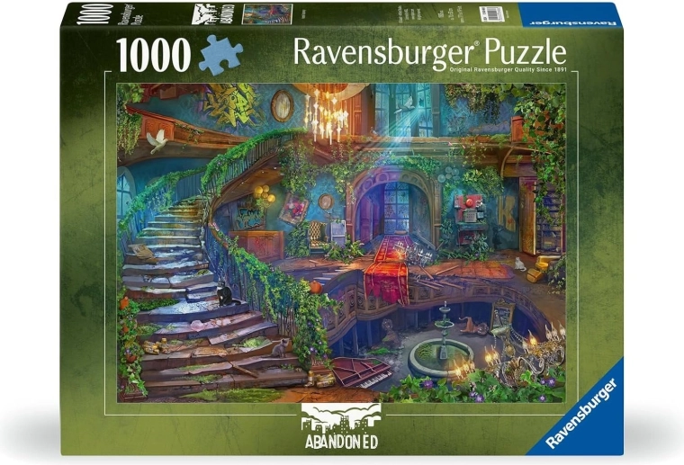 Ravensburger puzzle Abandoned: Slobodne sobe u hotelu 1000 dijelova