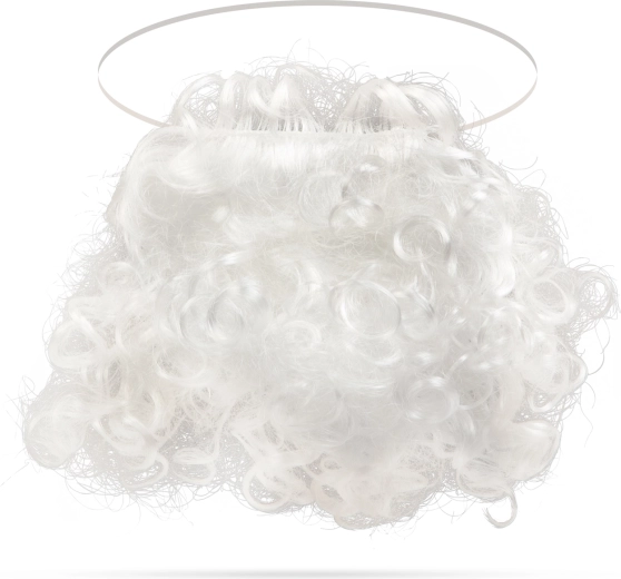 Santa Claus Beard, White, 33 × 25 cm