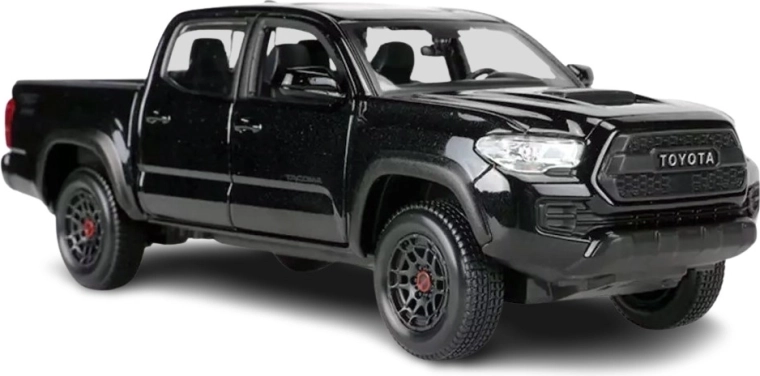 Model TOYOTA TACOMA TRD Pro 2023 1:24 crni