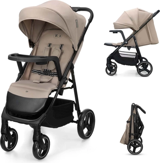 Kinderkraft sportska kolica Trig 3 s pladnjem stone beige