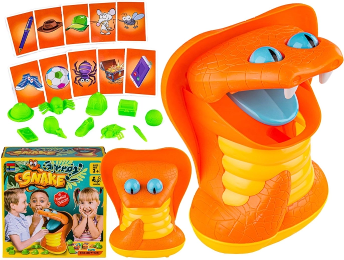 Dexterity party game Crazy Funny Snake (discounted – damaged packaging)
