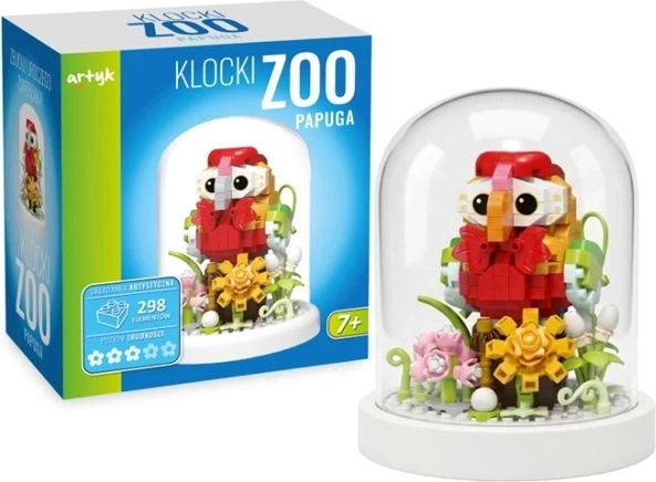 Mikro građevinski set ZOO papiga pod kupolom