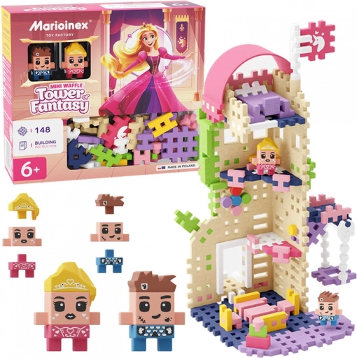 Konstruktor Waffle Mini - Princeza: Kula mašte