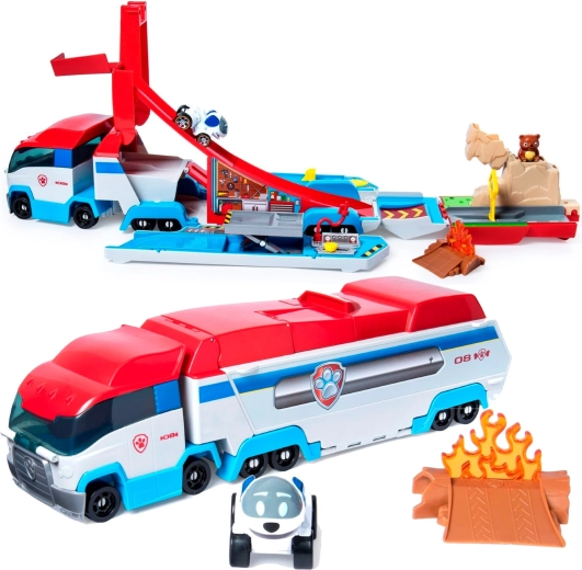 Transformacija 2u1: kamion koji se pretvara u igraću stanicu