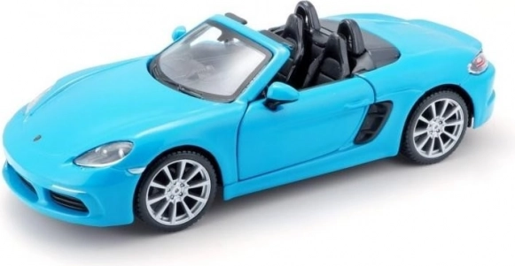Porsche 718 Boxster 1:24 plavi model BBurago