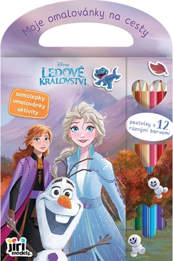 Moje bojanke za putovanje Ledeno kraljevstvo