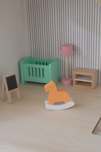 Wooden design for creative play