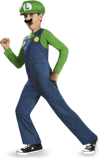 Dječji kostim Luigi (Super Mario) 7–8 godina