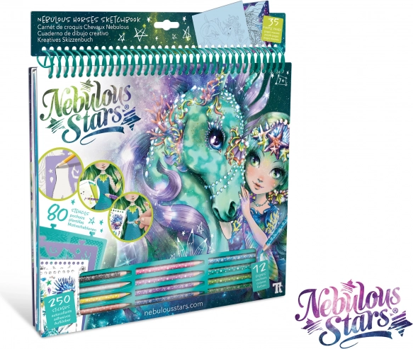 Nebulous Stars kreativna bojanka – zelena