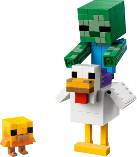 Iconic Minecraft scene as a collectible model
