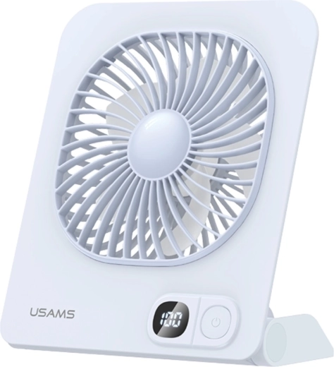 Magnetski stolni ventilator USAMS ZB363, plavi