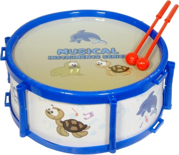 Dječji bubanj s morskim motivom 19 cm