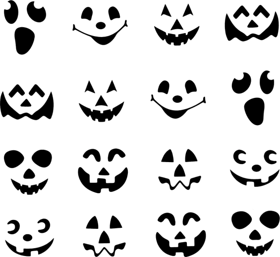 Halloween Pumpkin Faces