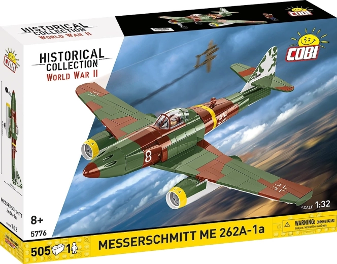 COBI Messerschmitt Me 262A-1a Schwalbe brick building set 505 pieces 1:32