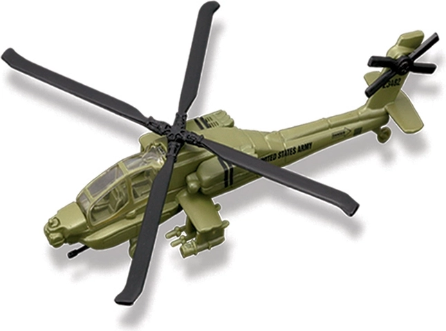Maisto Fresh Metal Tailwinds AH-64 Apache zeleni model letjelice