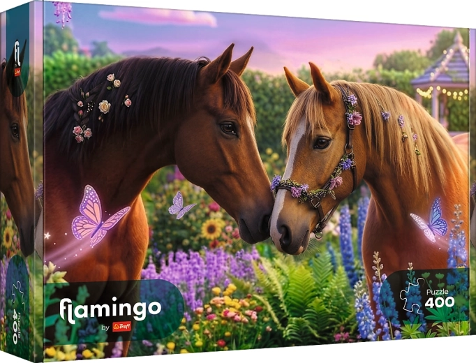 Trefl puzzle Flamingo: Close to Nature 400 pieces