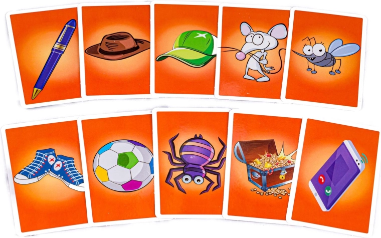 Picture cards for quick rules