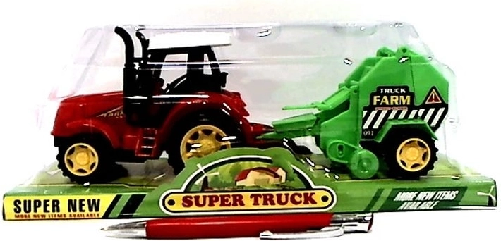 Traktor s priključnim poljoprivrednim strojem