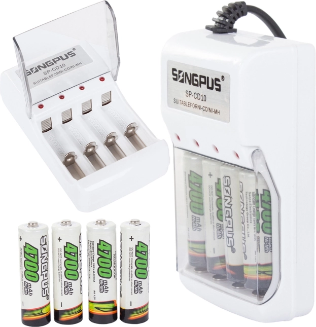 Universal Battery Charger for AA and AAA