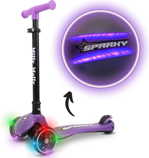Milly Mally dječji romobil na tri kotača Sparky violet