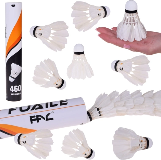 Badminton loptice od prirodnog perja 12 kom u tubi