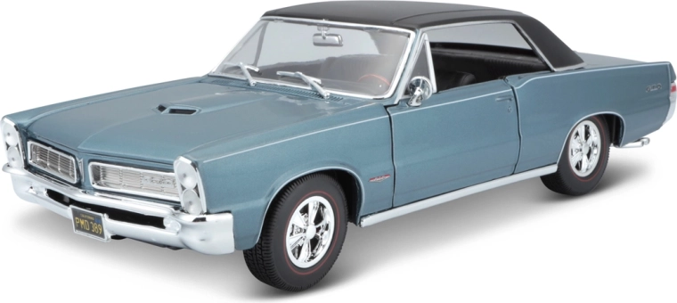 Maisto 1965 Pontiac GTO metalni model plavi 1:18