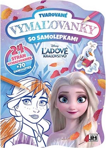 Die-cut coloring book Ice Kingdom