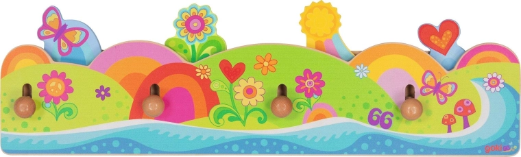Flower Power Coat Rack Goki