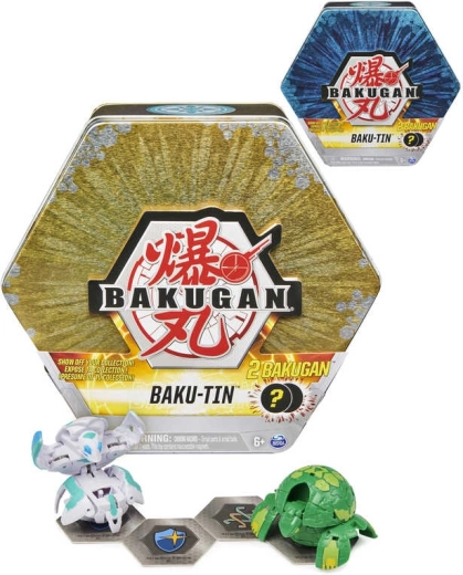 Spin Master Bakugan limena kutija s ekskluzivnim Bakuganom i dodacima