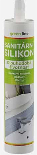 Sanitarni silikon bijeli 280 ml GREEN LINE