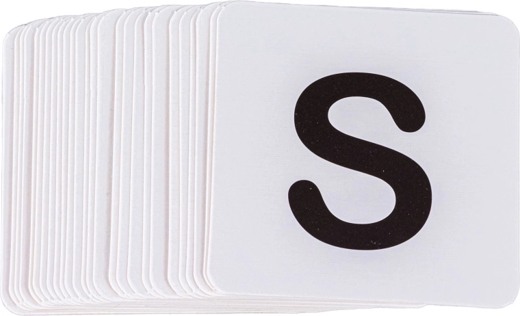 Fast game for observation and letters