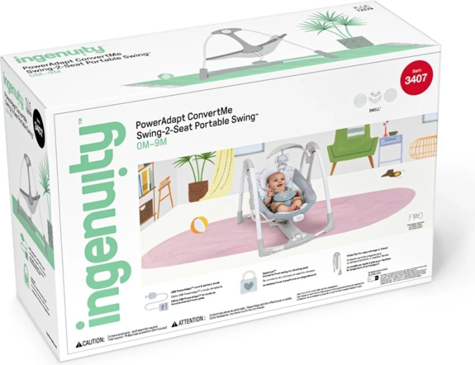 Ljuljačka i ležaljka 2-u-1 za maksimalnu fleksibilnost