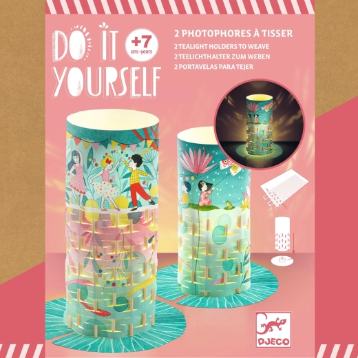 DIY papirnate lanternice DJECO