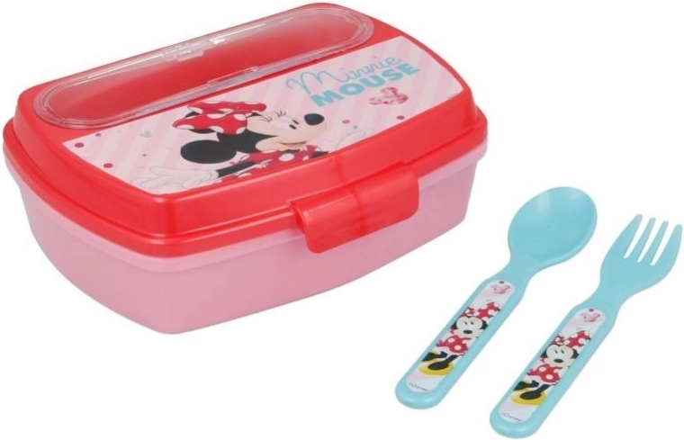 Kutija za užinu s priborom Minnie