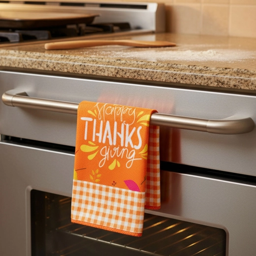 Festive Happy Thanksgiving motif