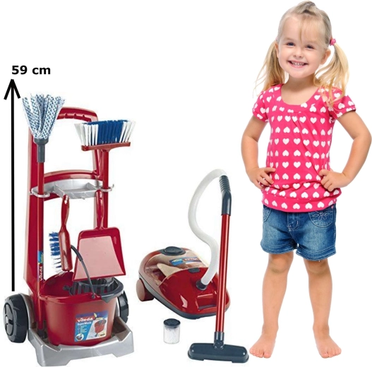 dječja kolica za čišćenje s usisavačem Vileda Junior od Kleina