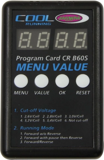 Programming card CRB60/80S for 081458
