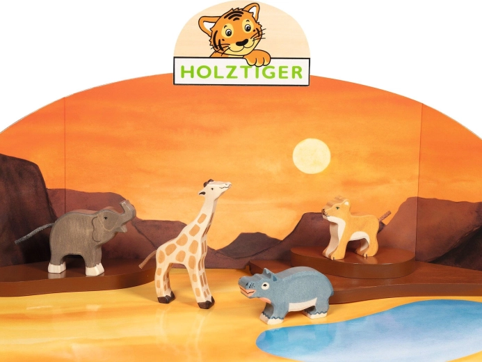 HOLZTIGER Wild Animals Set (4 pcs)