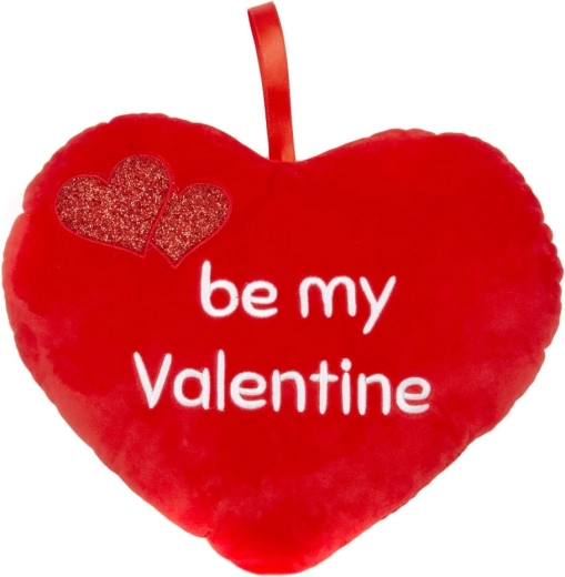 plush Valentine's heart 33 cm