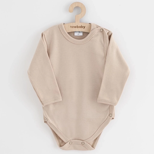 Dječji raskopčavajući bodi New Baby Classic II svijetlo bež