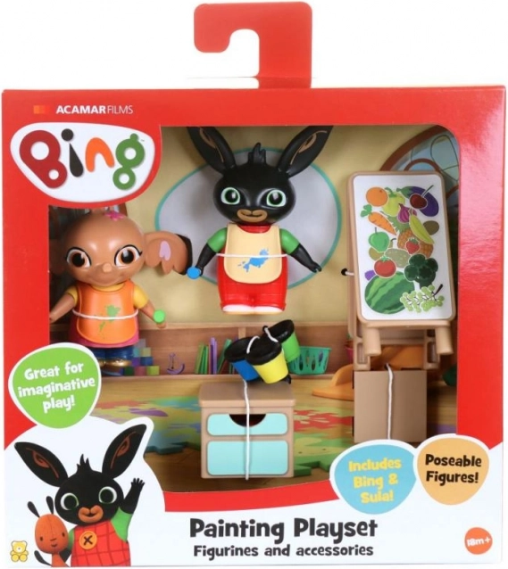 Slikaj s Bingom - igraći set s figuricama