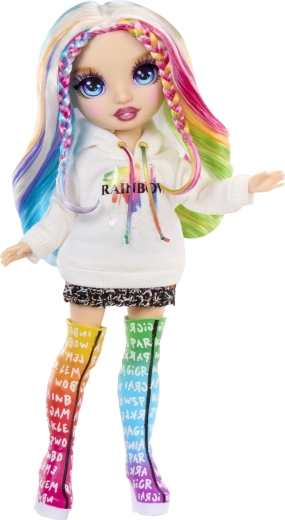 Lutka s pokretnim zglobovima i duginom kosom