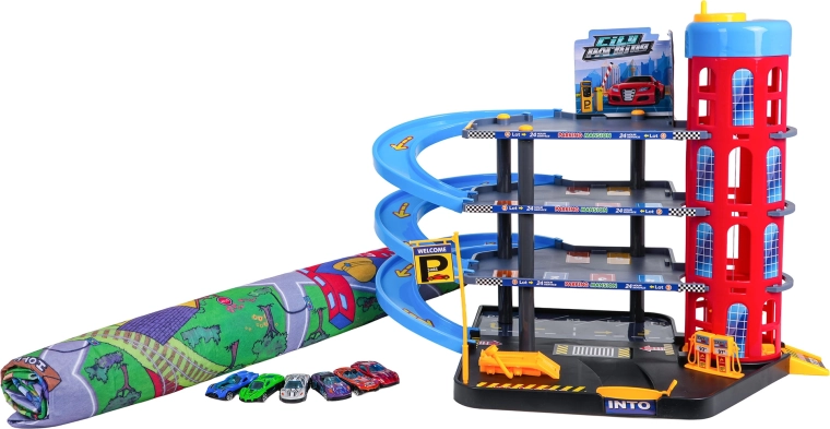 Velika filcana igrališna podloga s cestama